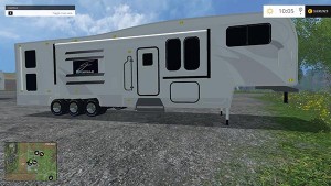 TOYHAULER CAMPER V1.0 – FS15 mod