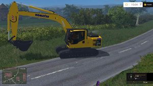 Komatsu pc210 v 4.0 – FS15 mod