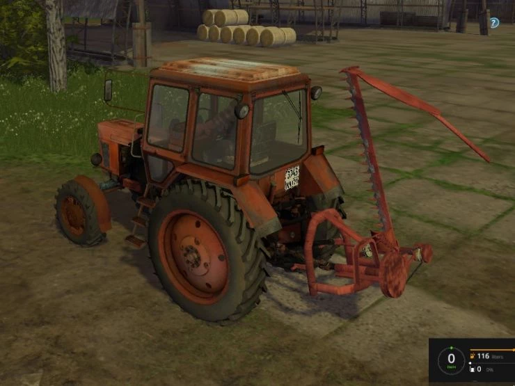 KOSIARKA OSA CZERWONY V1.0