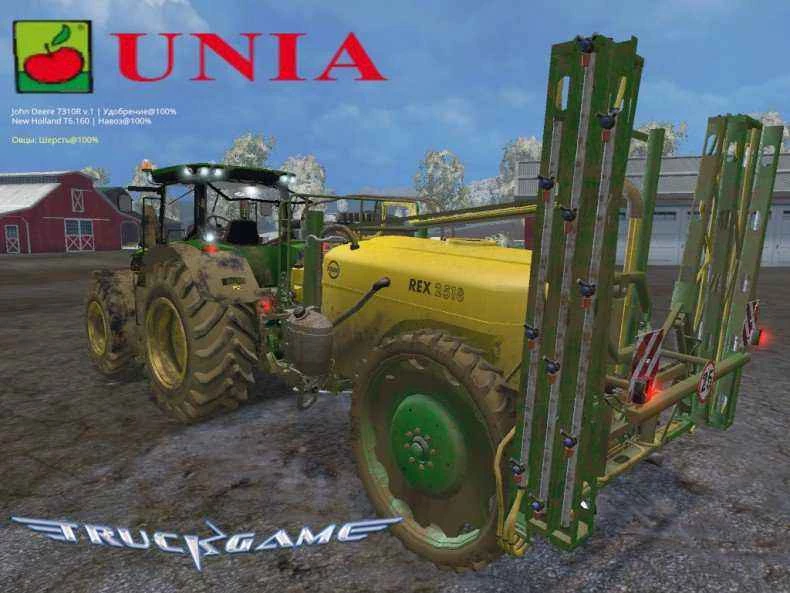 OPRYSKIWACZ UNIA PILMET REX 2518 V1.1