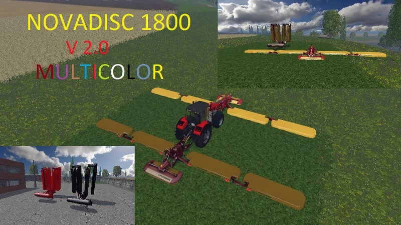 POTTINGER NOVADISC 1800 MULTICOLOR V2.0