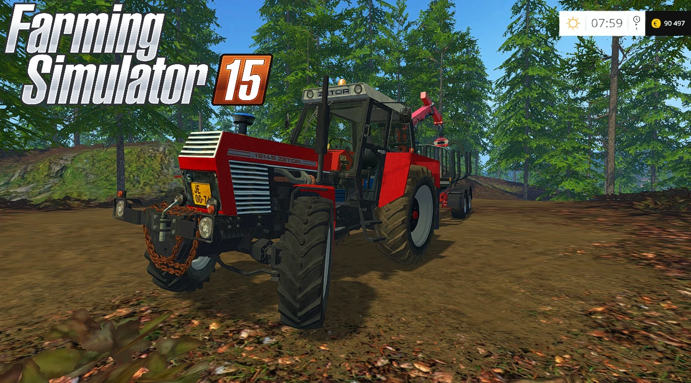 ZETOR 16145 4WD RED TURBO V1.0
