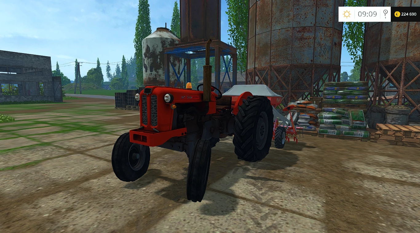 IMT 558 2WD PIERKINS RED v1.0