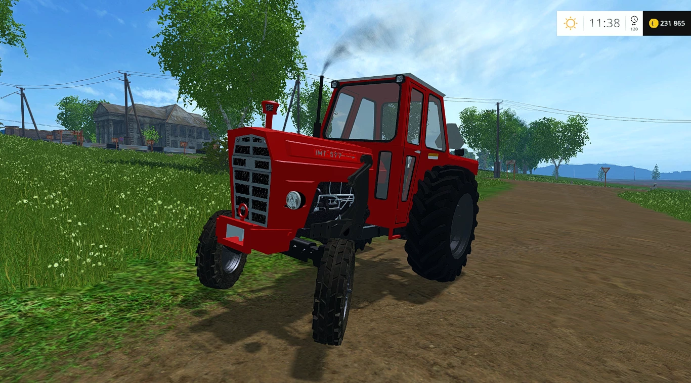 IMT 577 DELUXE 2WD FL RED OLD V1.0