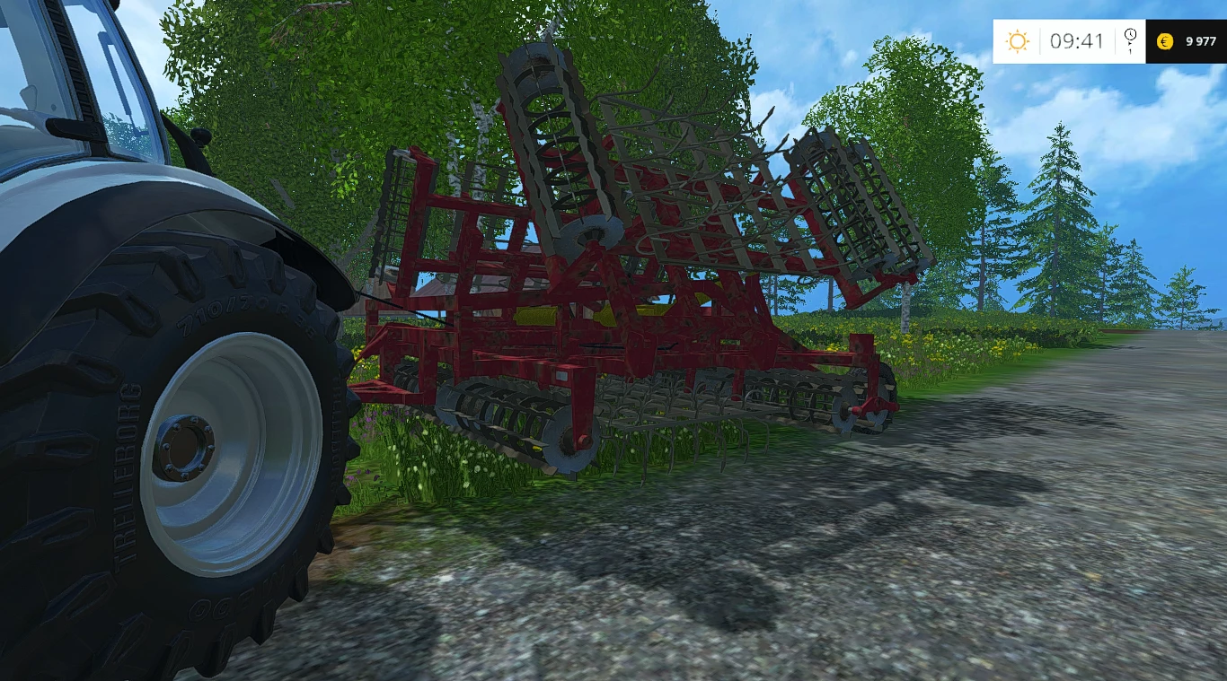 KULTYWATOR AKSH 7,2 STARY RDZA CZERWONY V1.0