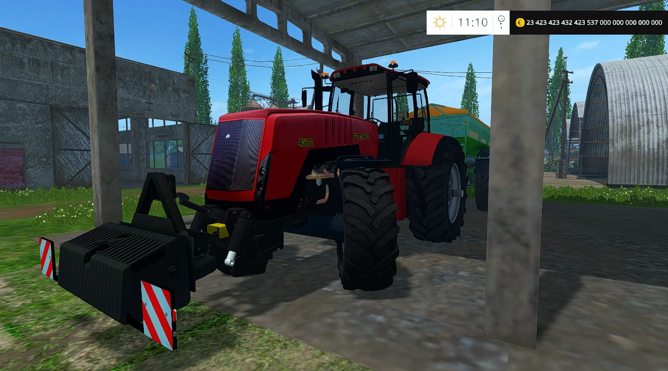 MTZ 4522 4WD NEW RED TUNING TURBO V1.4
