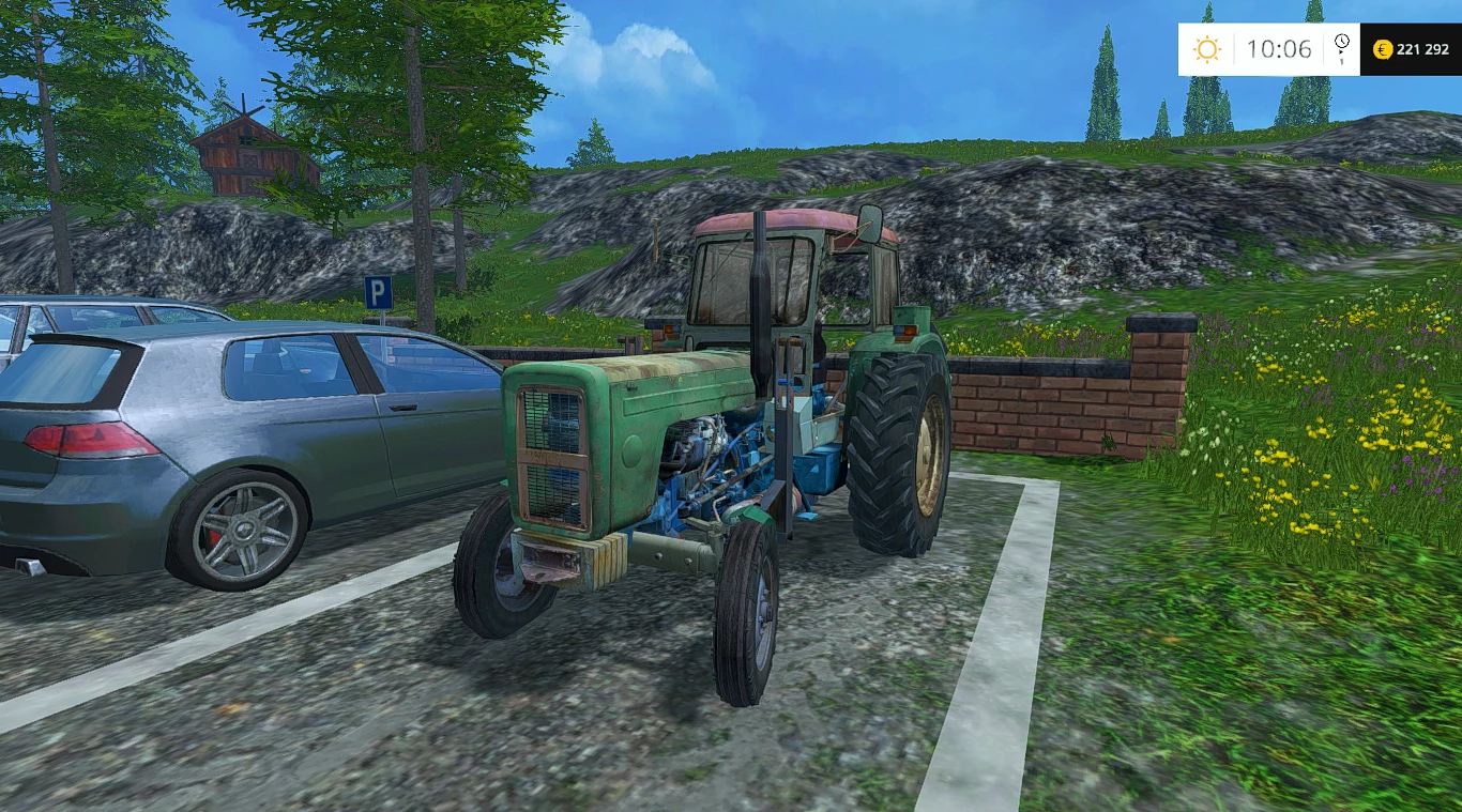 URSUS C 355 2WD PGR ZIELONY PUSZKA V1.0