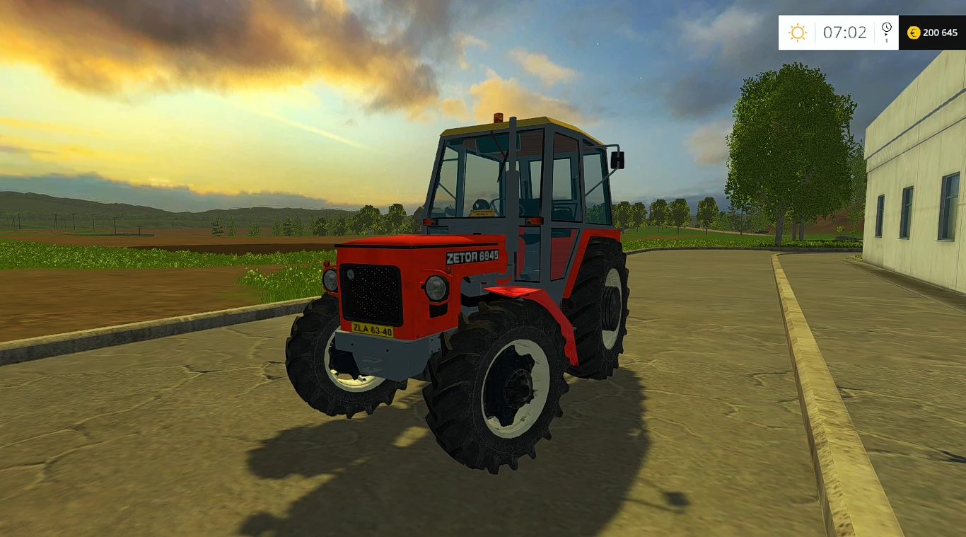 ZETOR 6945 4WD RED V1.0
