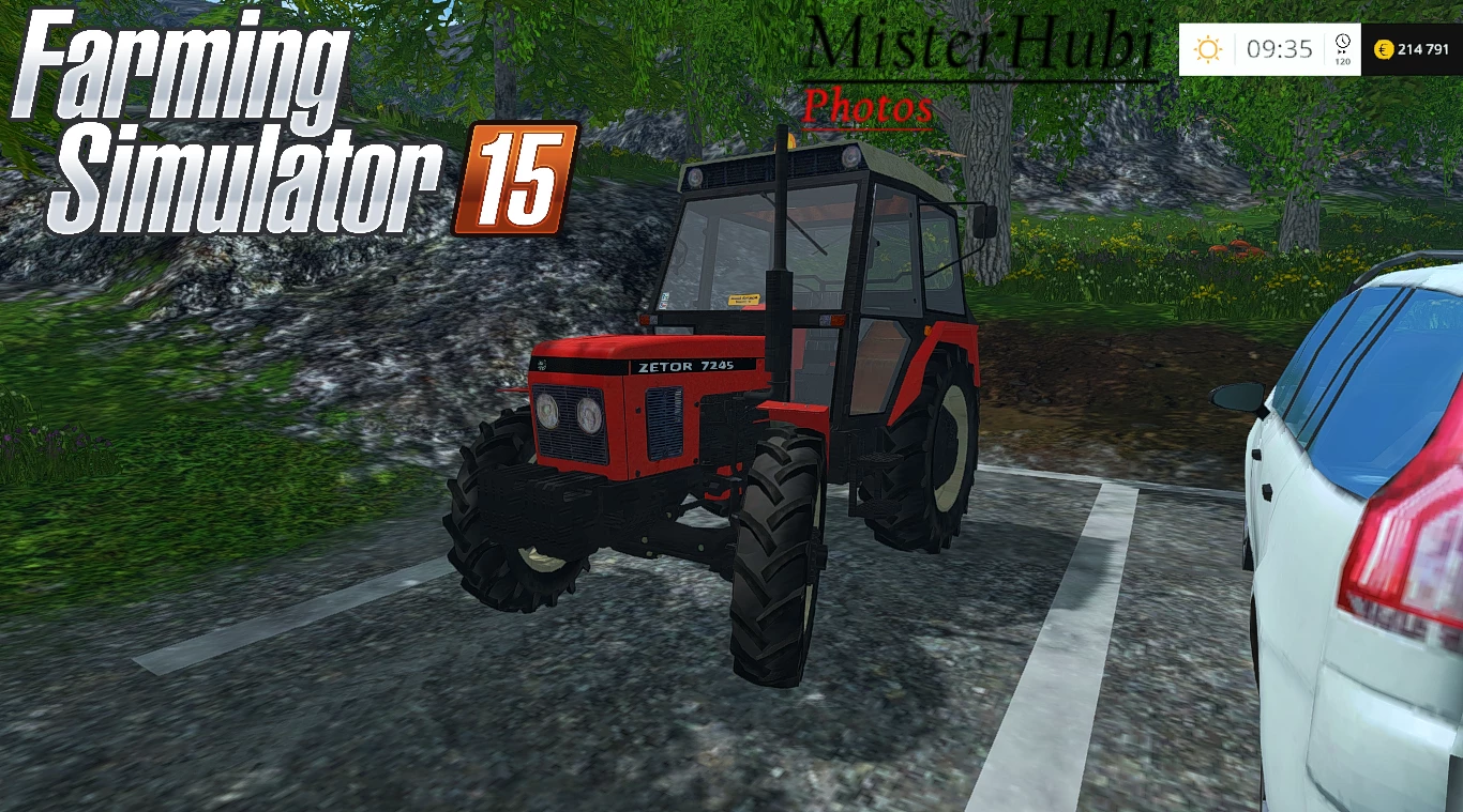 ZETOR 7245 4WD OLD RED v1.0