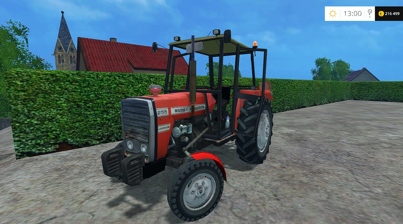 MASSEY FERGUSON 255 2WD PERKINS STARY DOBRY V3.0