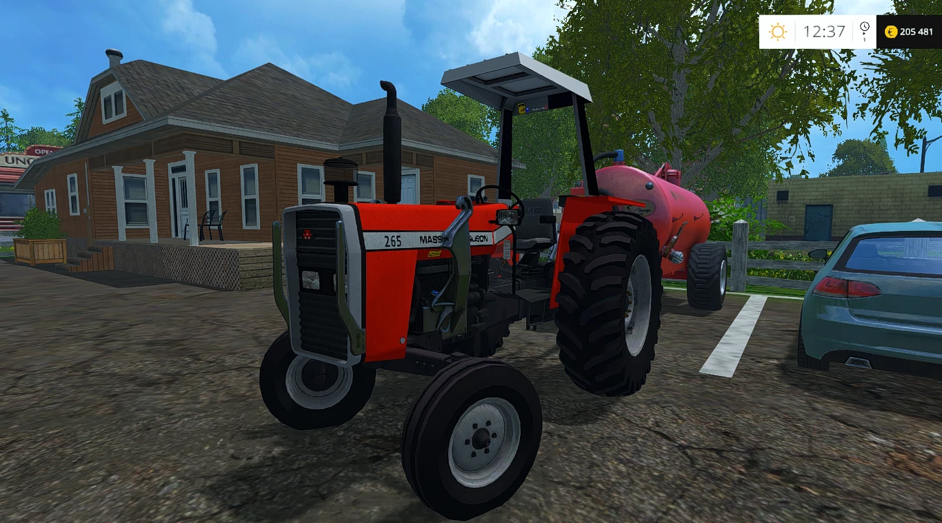 MASSEY FERGUSON 265 2WD FL NEW BRAZIL v1.0