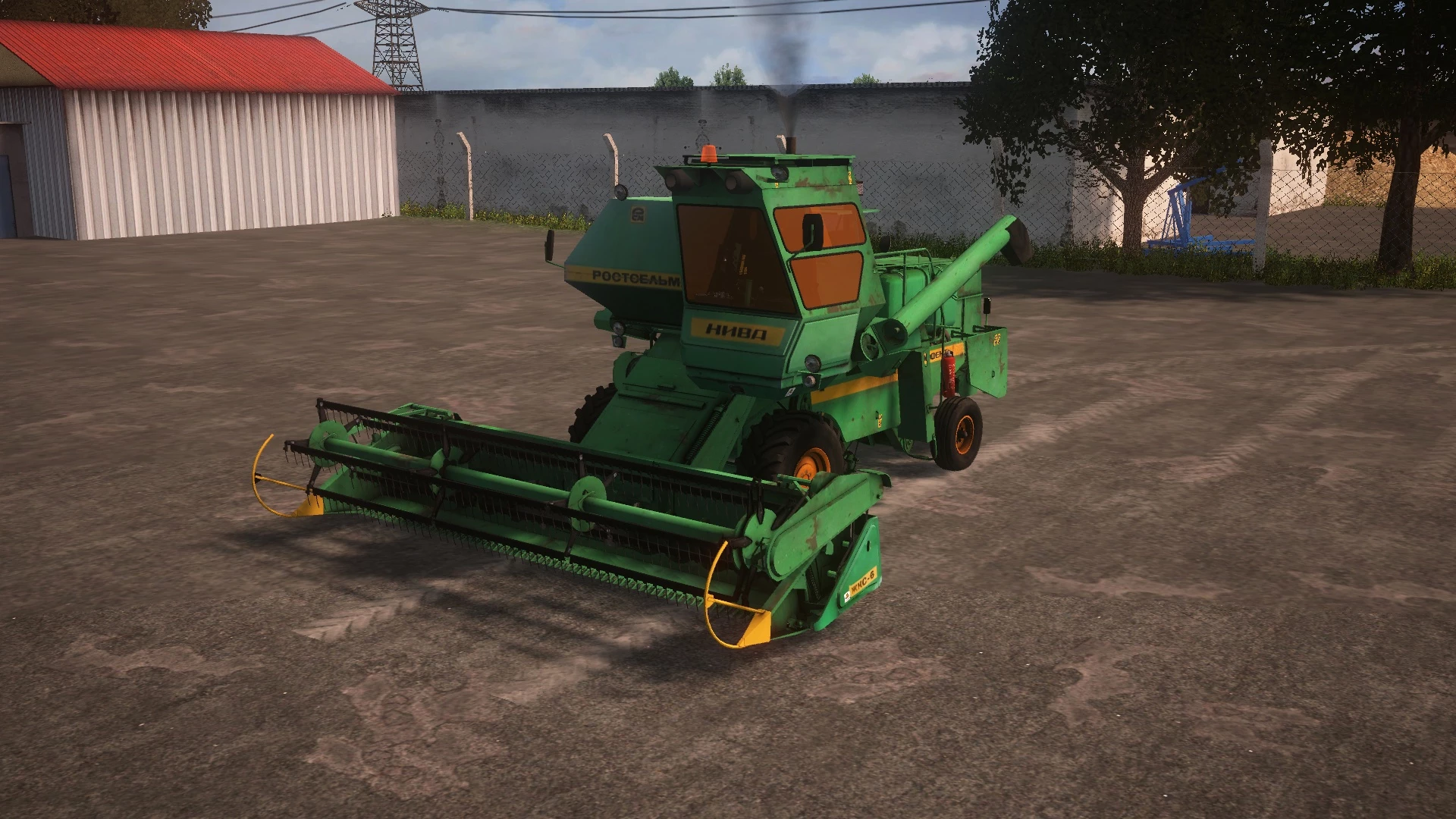 ROSTSELMASH SK 5 NIVA NEW GREEN V1.4