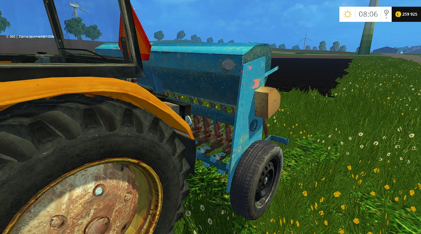 SIEWNIK AGROMET POZNANIAK STARY FELGI V2.0