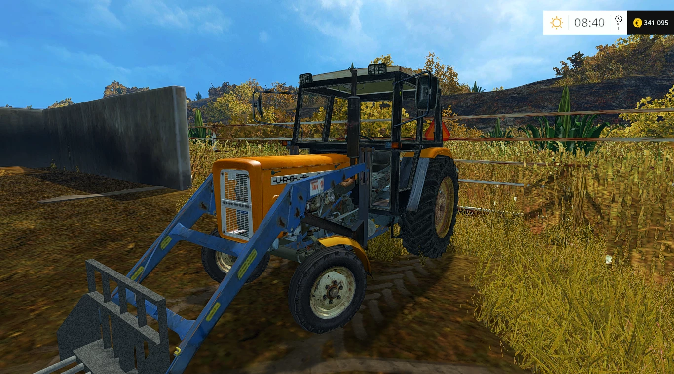 URSUS C 4011 2WD OLD NAGLAK GOLD CAB FL V1.1