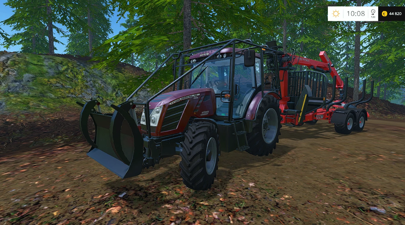 ZETOR PROXIMA POWER 120 4WD FOREST MULTICOLOR v1.0