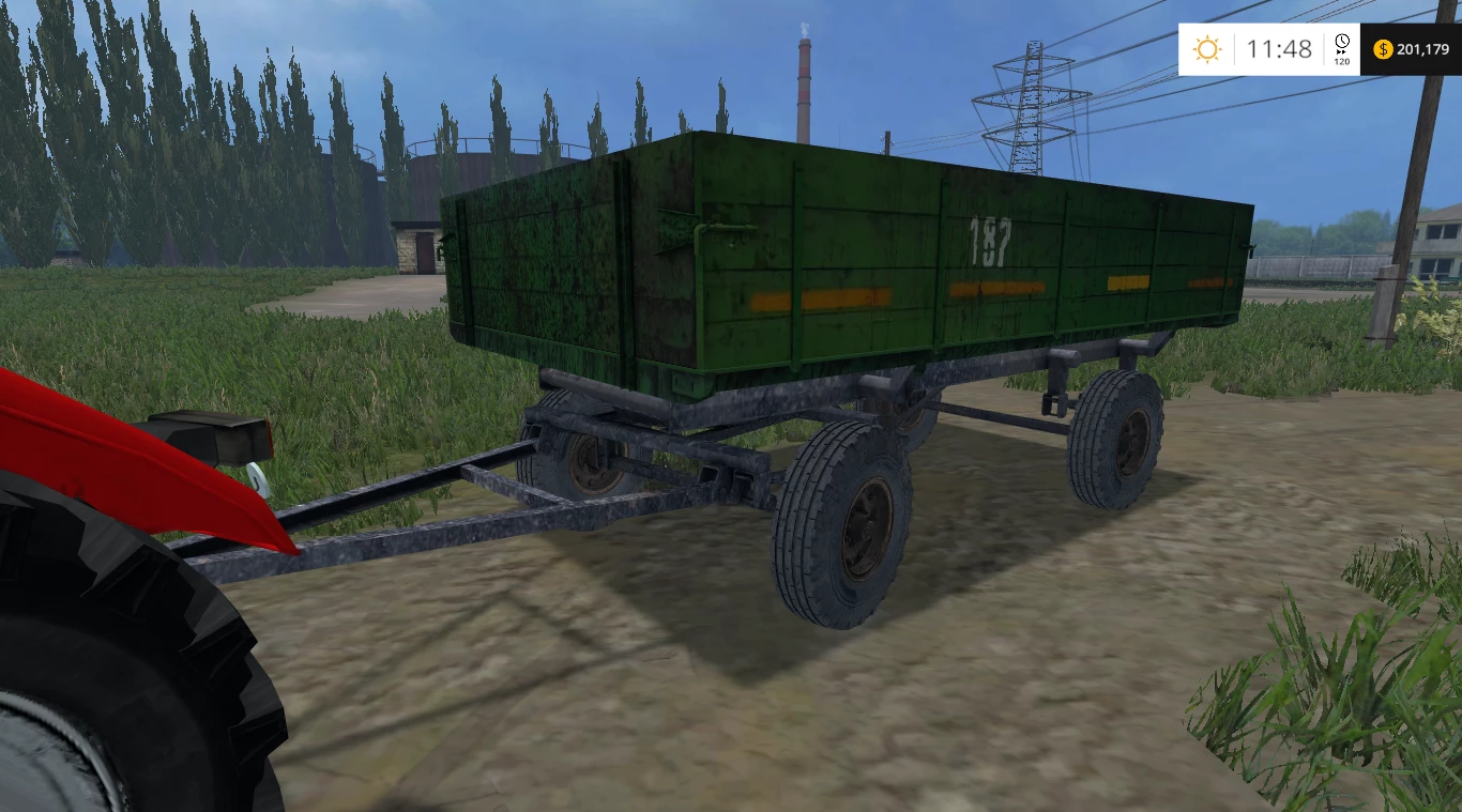 2PTS 4 OLD GREEN RUSSIAN TRAILER GOOD V1.0