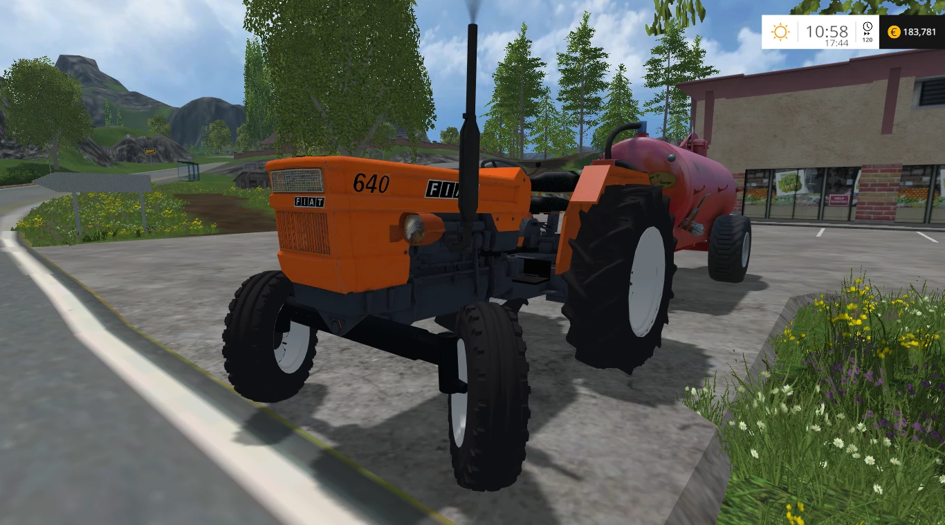 FIAT 640 2WD ORANGE TRACTORS STRONG MEGA HIT EXTRA HIT V2.0