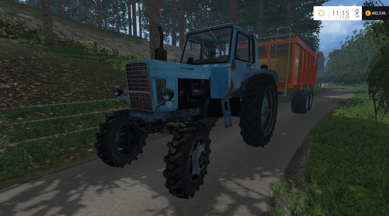 MTZ 80 4WD OLD EXTRA HIT BLUE BELARUŚ V2.0