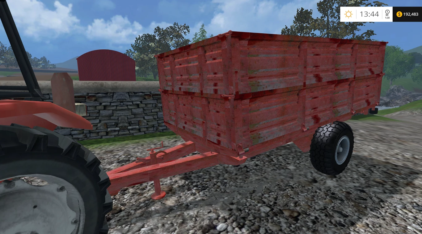 RIMORCHIO NEW RED EXTRA HIT NEW HUNGREY V1.0