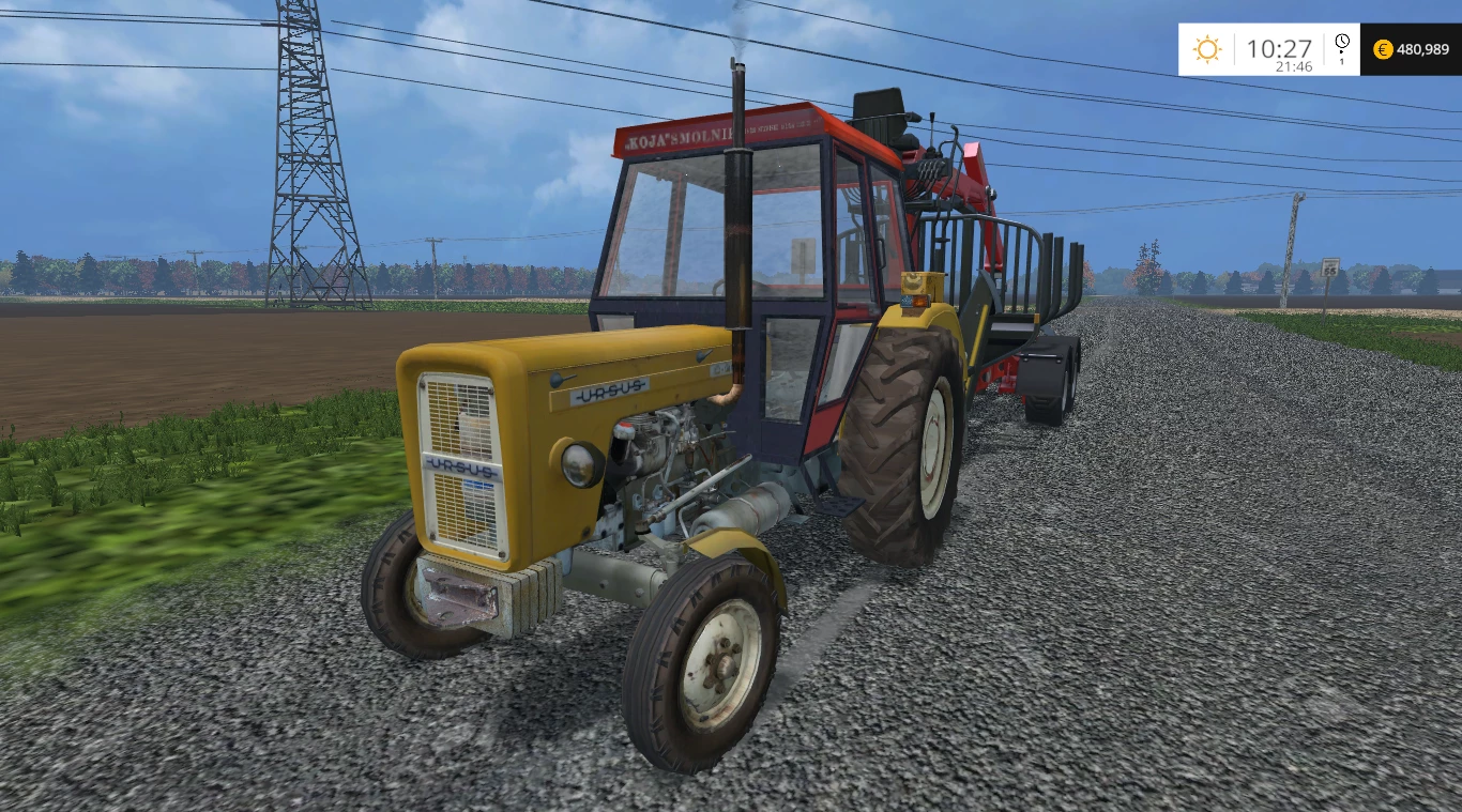 URSUS C 360 2WD CABIN KOJA EXTRA HIT MEGA POLAND V1.1