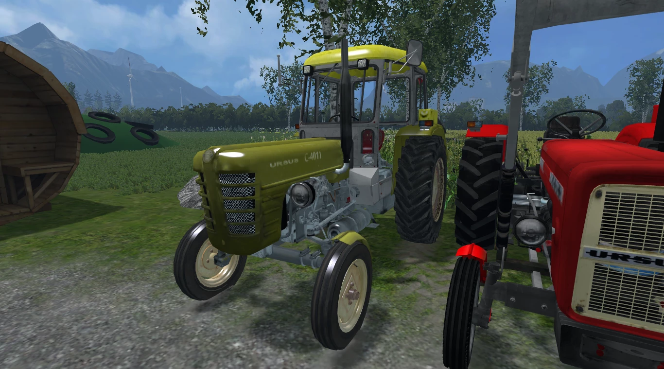 URSUS C 4011 2WD OLD GOLD PUSZKA FL EXTRA HIT MEGA V1.1